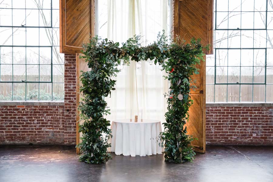 puritan mill wedding atlanta tulip florals mallory brett